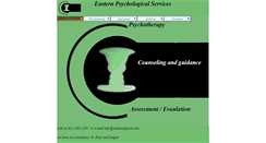 Desktop Screenshot of easternpsych.com